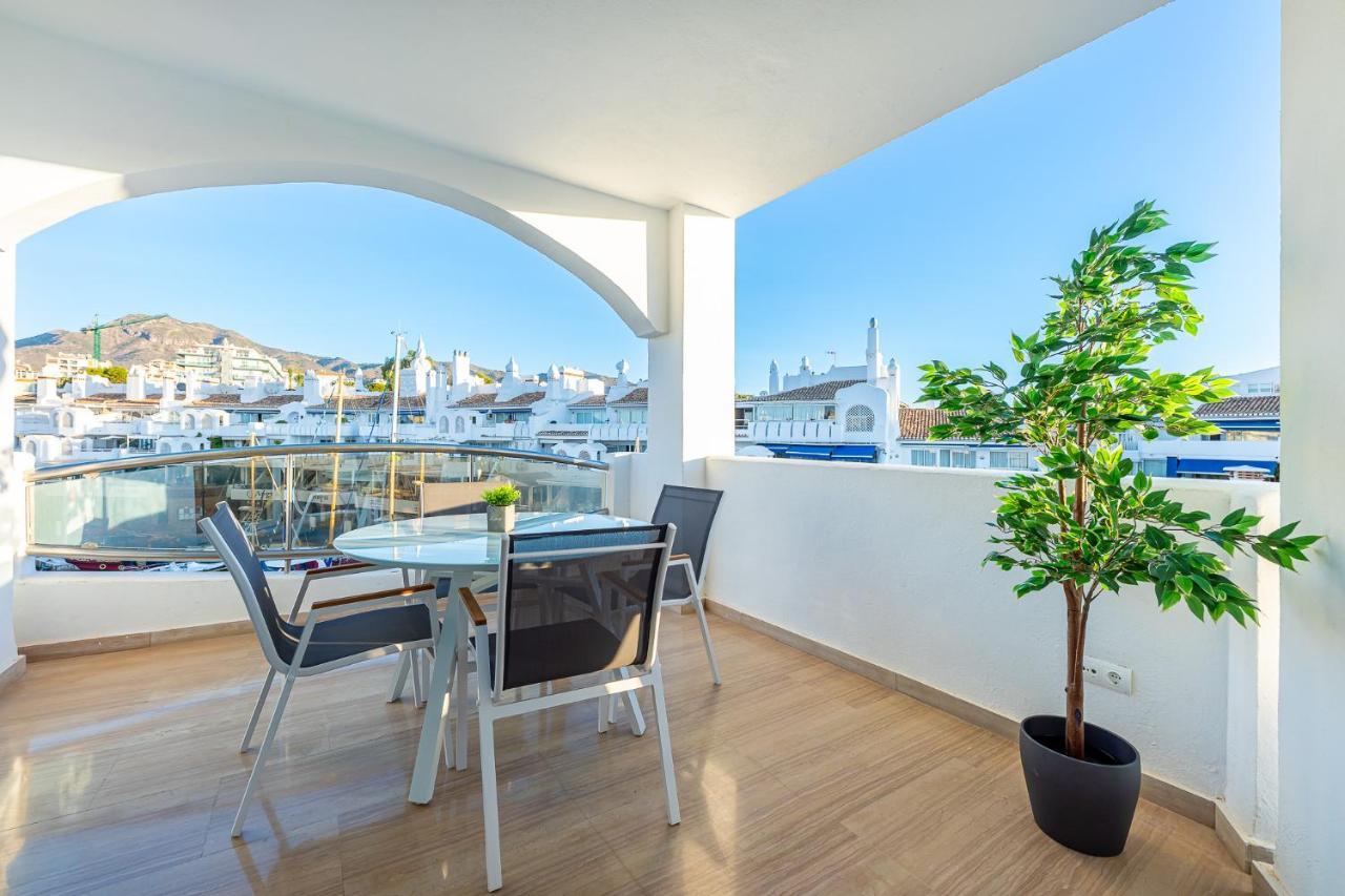 Atico Puerto Marina First Island With Sea Views And Rooftop Pool Benalmadena Luaran gambar