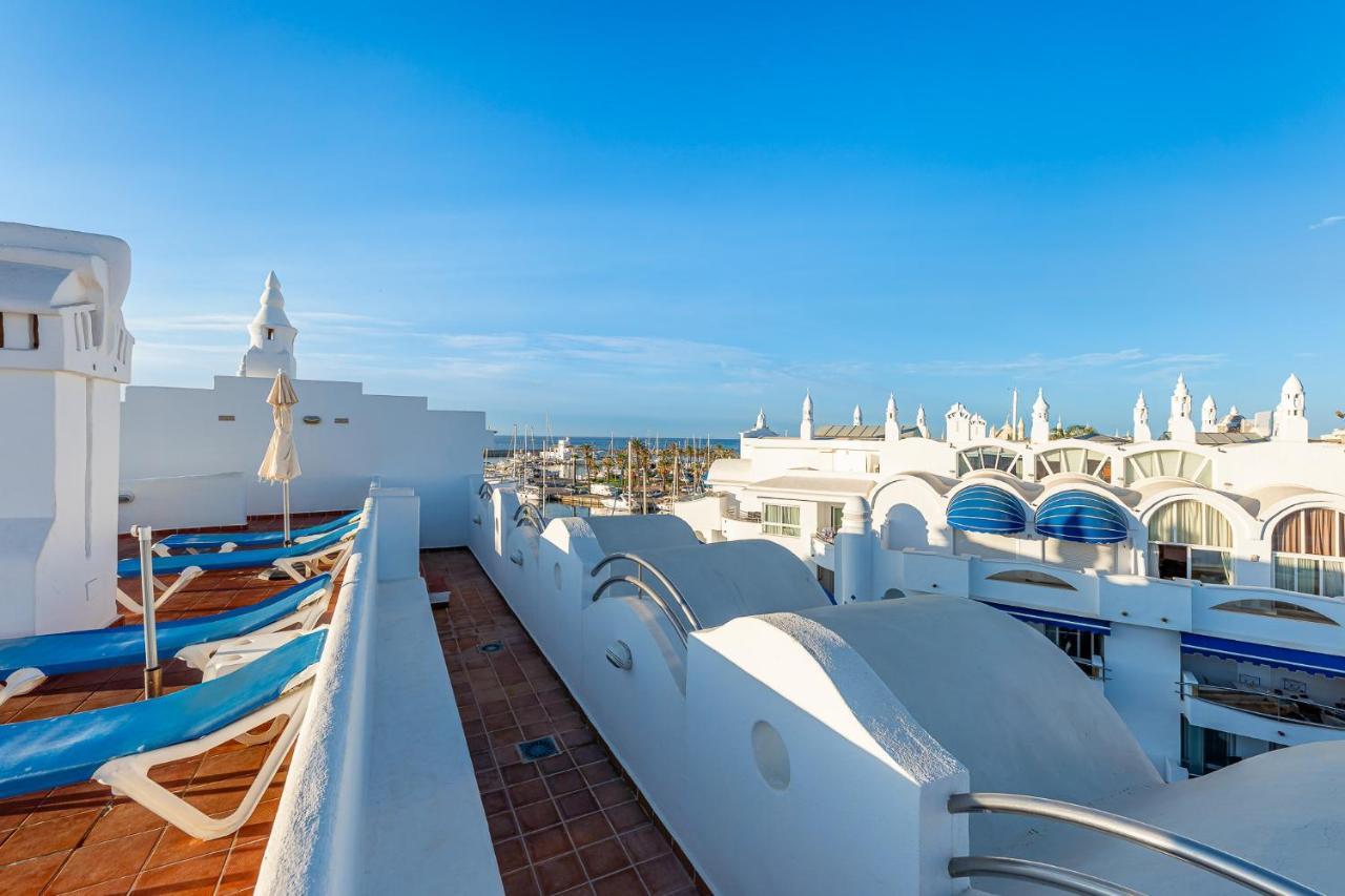Atico Puerto Marina First Island With Sea Views And Rooftop Pool Benalmadena Luaran gambar