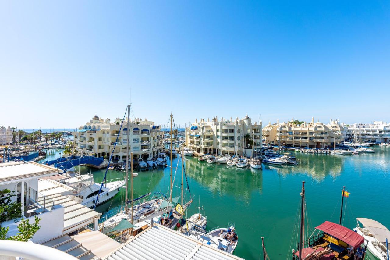 Atico Puerto Marina First Island With Sea Views And Rooftop Pool Benalmadena Luaran gambar