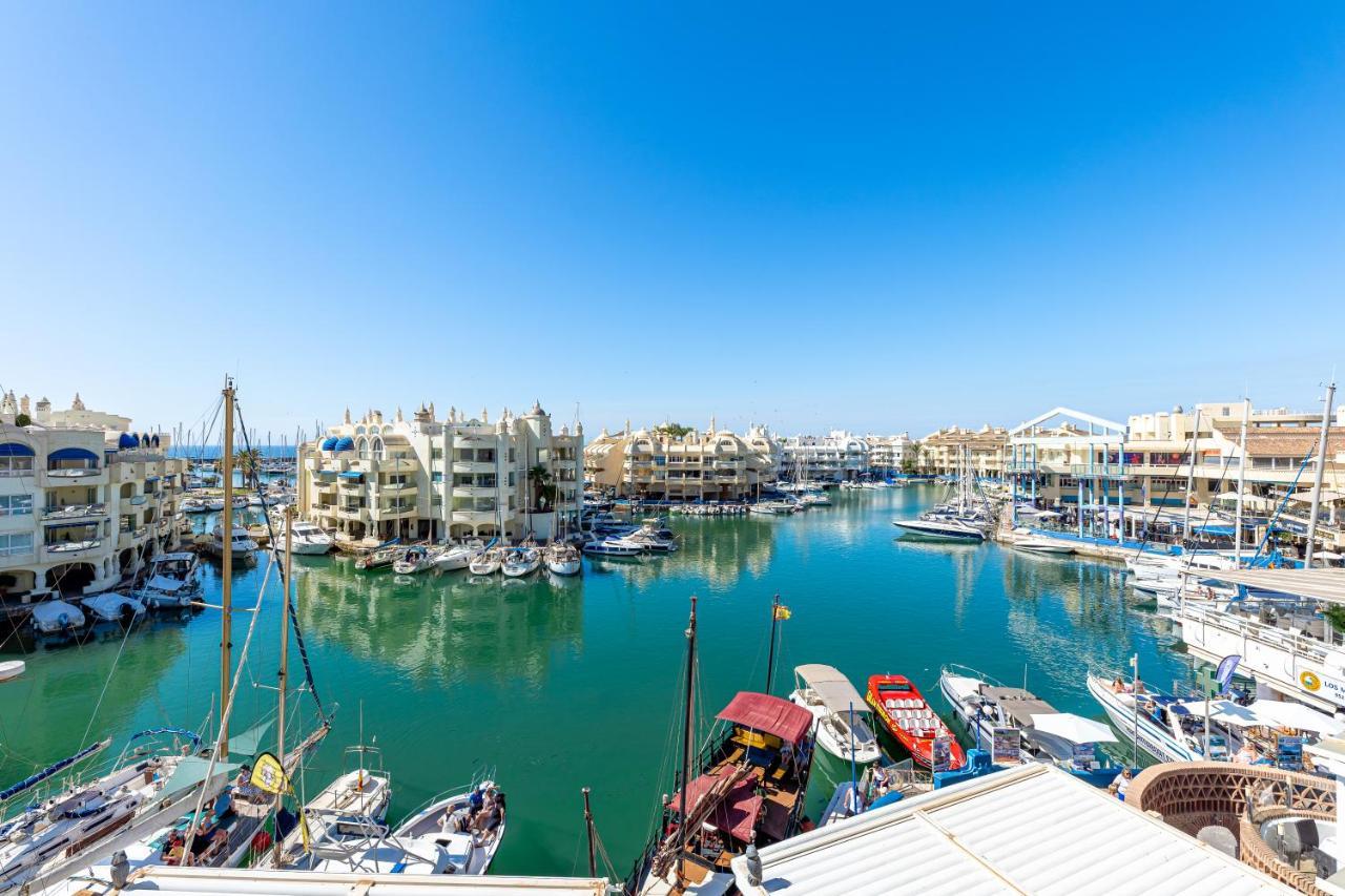 Atico Puerto Marina First Island With Sea Views And Rooftop Pool Benalmadena Luaran gambar